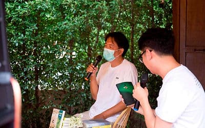 จดหมายรักถึงอดีตที่ผ่านมา: อภิชาติ เพชรลีลา พูดถึงนิยายเล่มใหม่ในห้องสมุดบินหลาฯ ที่ปักธงชัย
